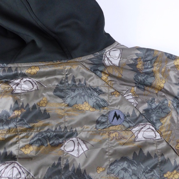 Marmot Martis Peak Hoodie Camping Camo NWT Hoody - Picture 10 of 13